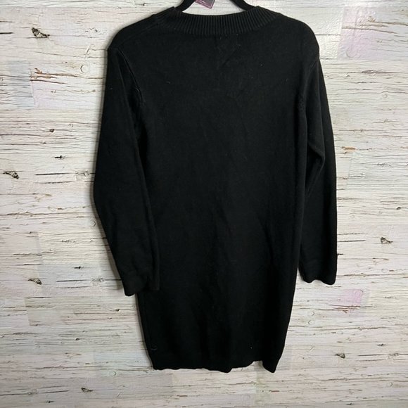 26. Dreamers black sweater dress size small - Picture 6 of 7